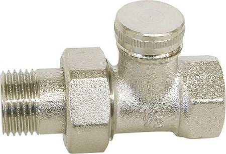 Verchromtes, regulierbares T-Stück 4521 - 1/2"