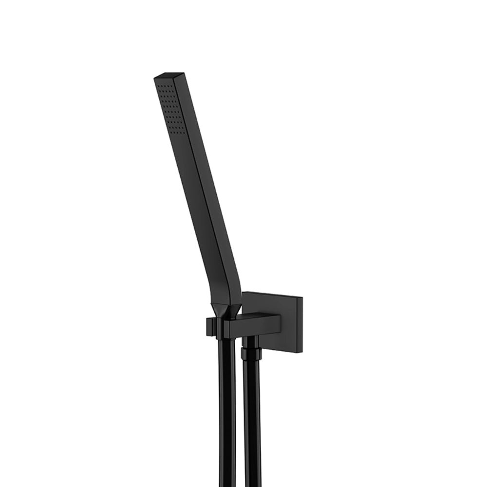 Handbrausegarnitur – Stabhandbrause mit integriertem Brauseanschlussbogen