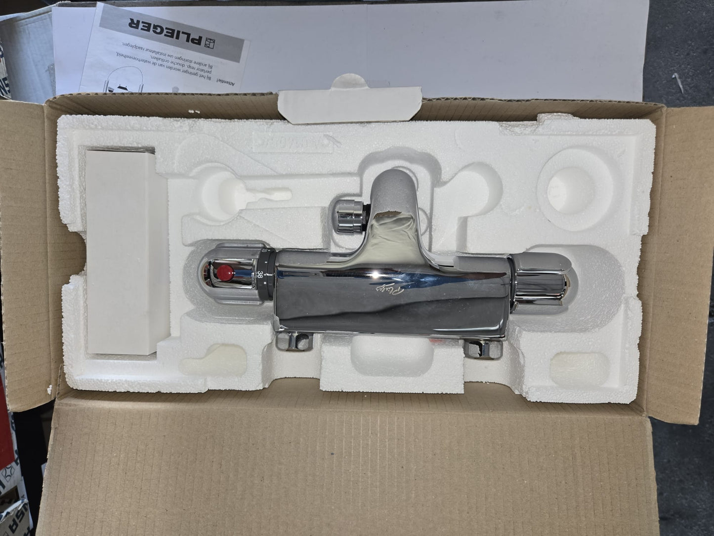 PLIEGER Badthermostat 0693380 Wannen-Thermostat Chrom