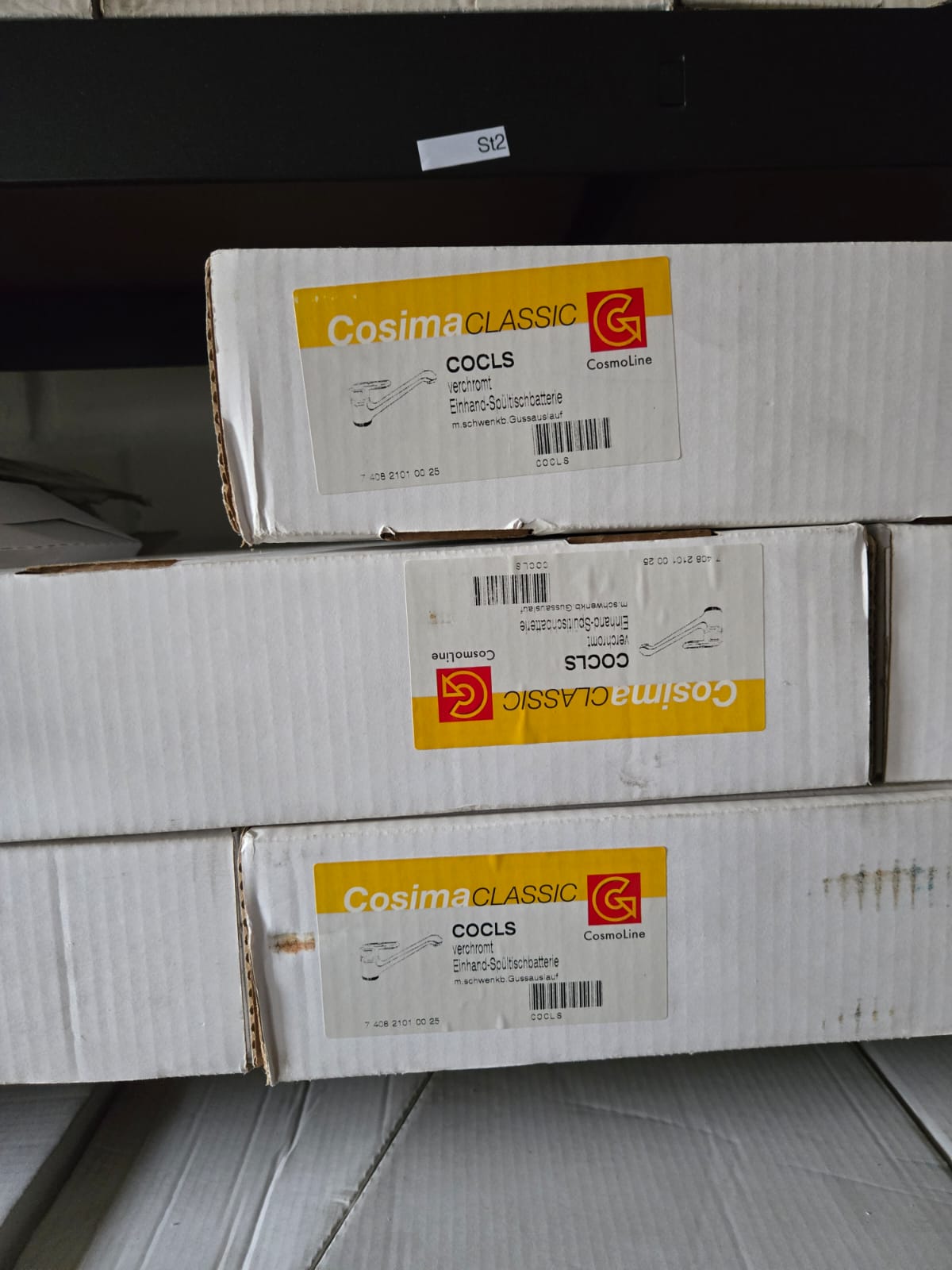 CosmoLine Cosima Classic Spültischbatterie COCLS Chrom