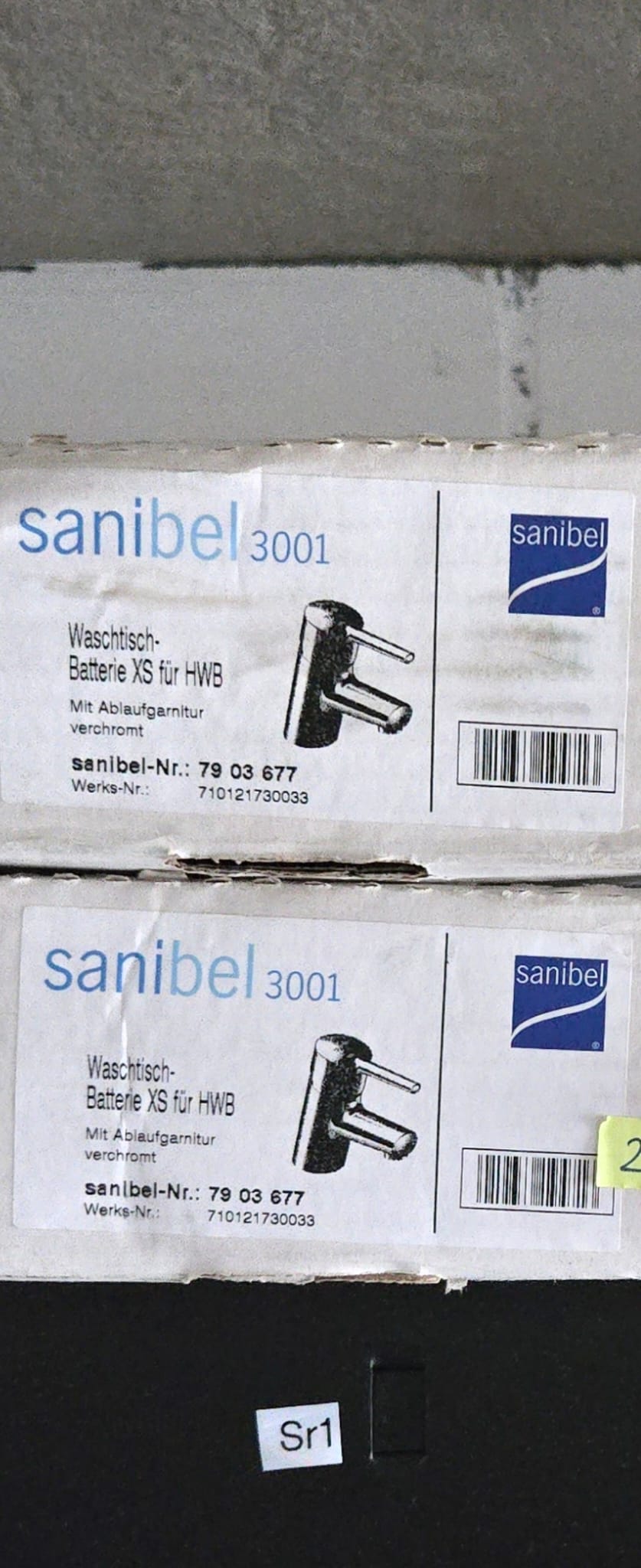 Sanibel 3001 XS Waschtischarmatur mit Ablaufgarnitur Chrom | Art. 7903677
