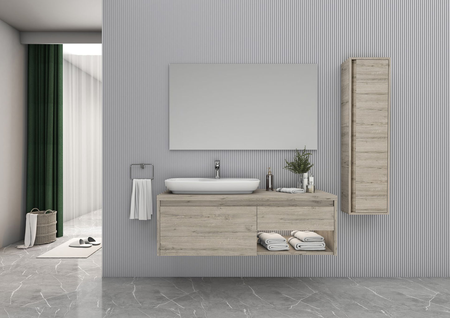 Oase ARES Unterschrank (120 cm) - Garda / Hellholz