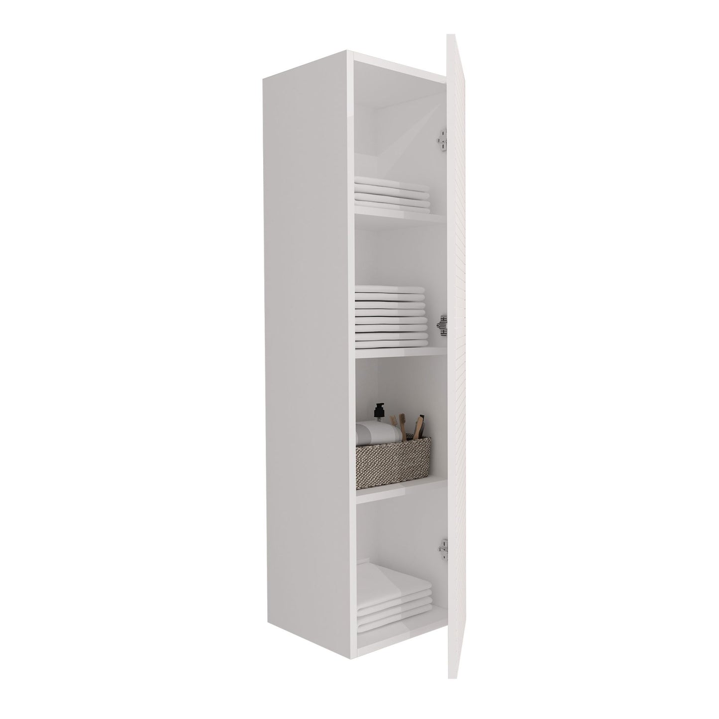 Elite Hochschrank mit horizontalem Relief
