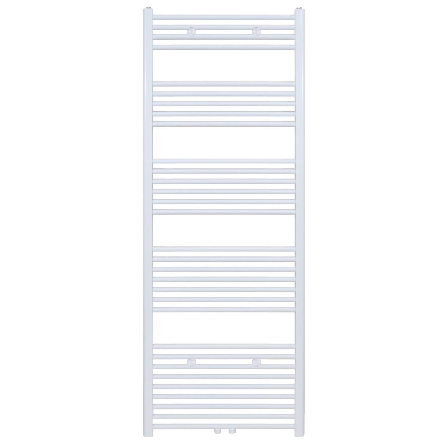 Belrad Handtuchheizkörper – Links/Rechts- oder Mittelanschluss – Matt Weiß