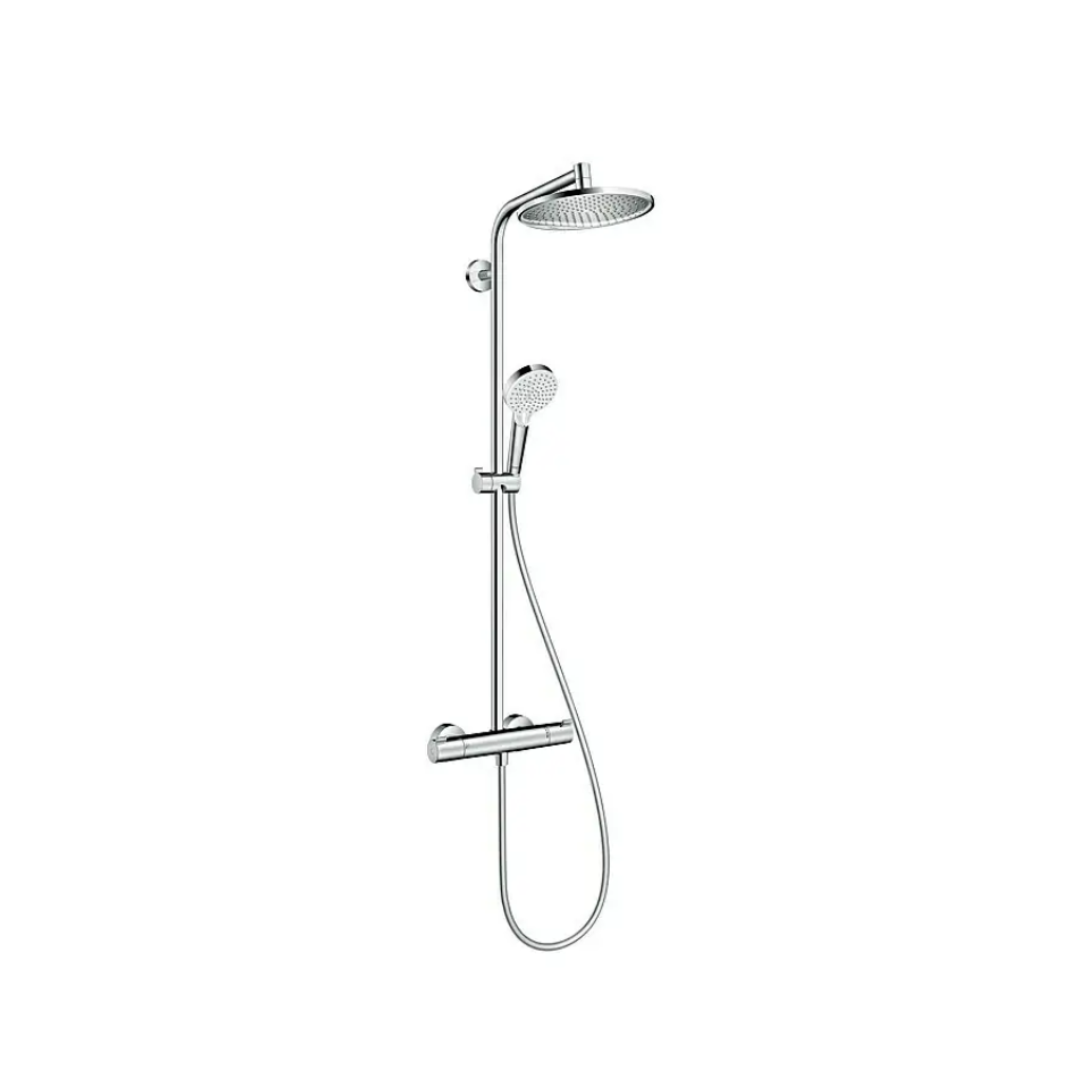Hansgrohe Crometta shower system Showerpipe S 240 Vario