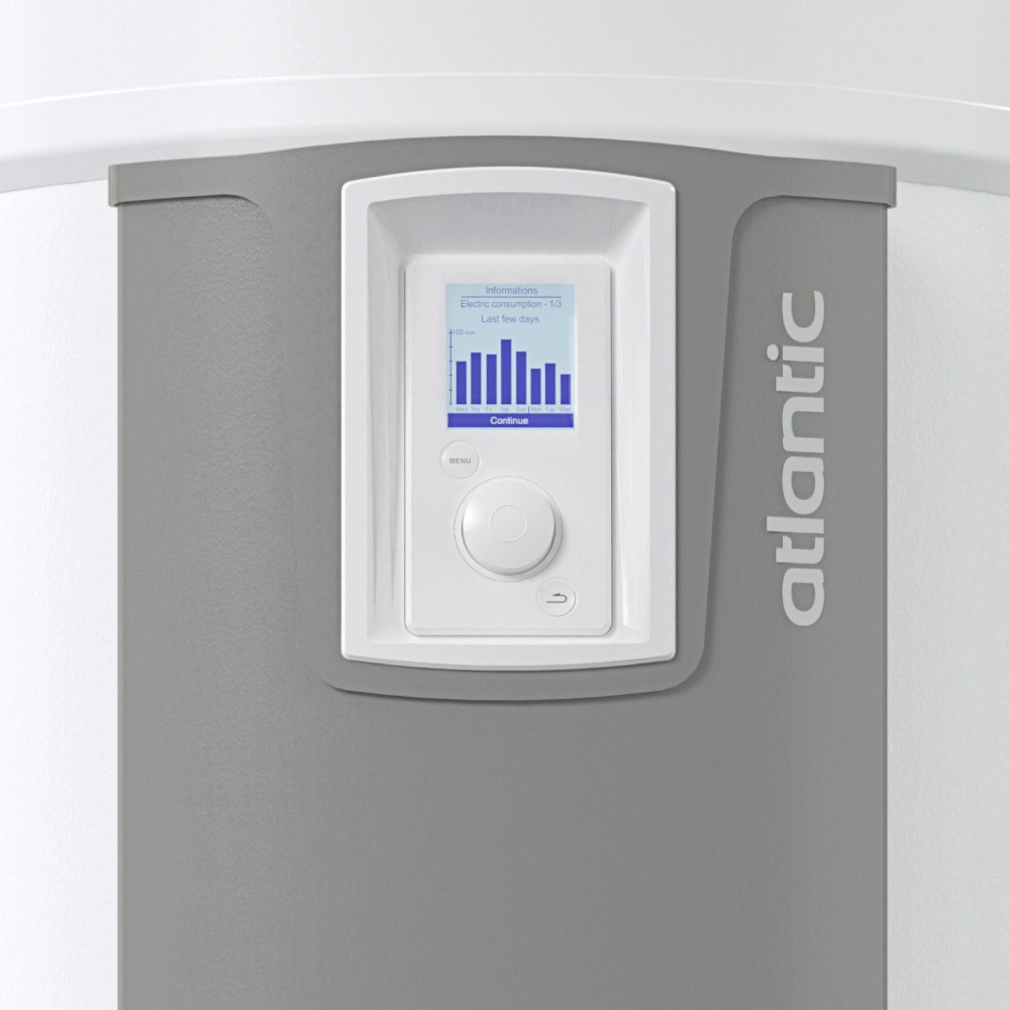 Atlantic heat pump for hot water 200 or 270 liters Explorer V4 monoblock recirculation mode