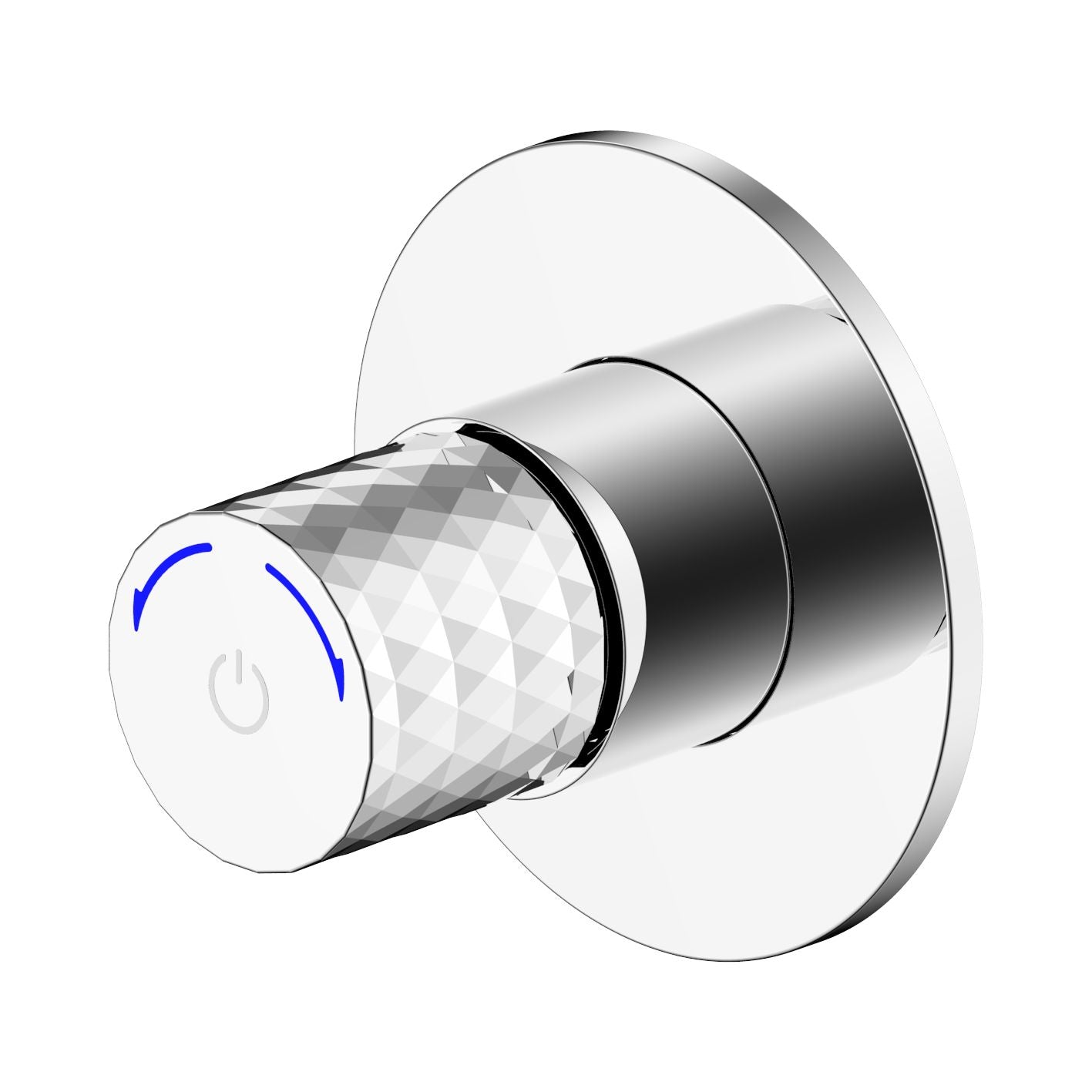 Oase AL Flow Bidetmischer – Push-Button | Kaltwasser | Unterputz | Chrom