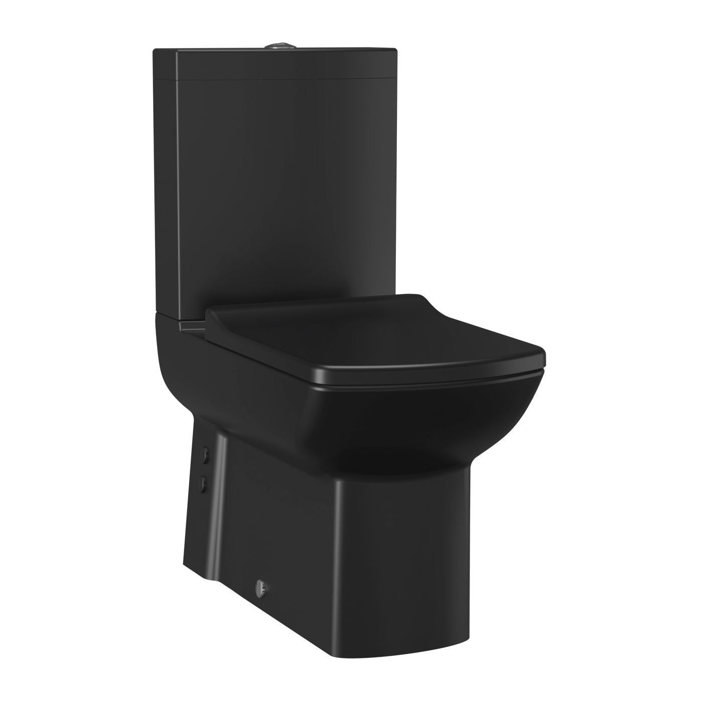Oase CR – LARA Stand-WC mit Bidetfunktion, Boden-/Wandabgang, Charcoal Black
