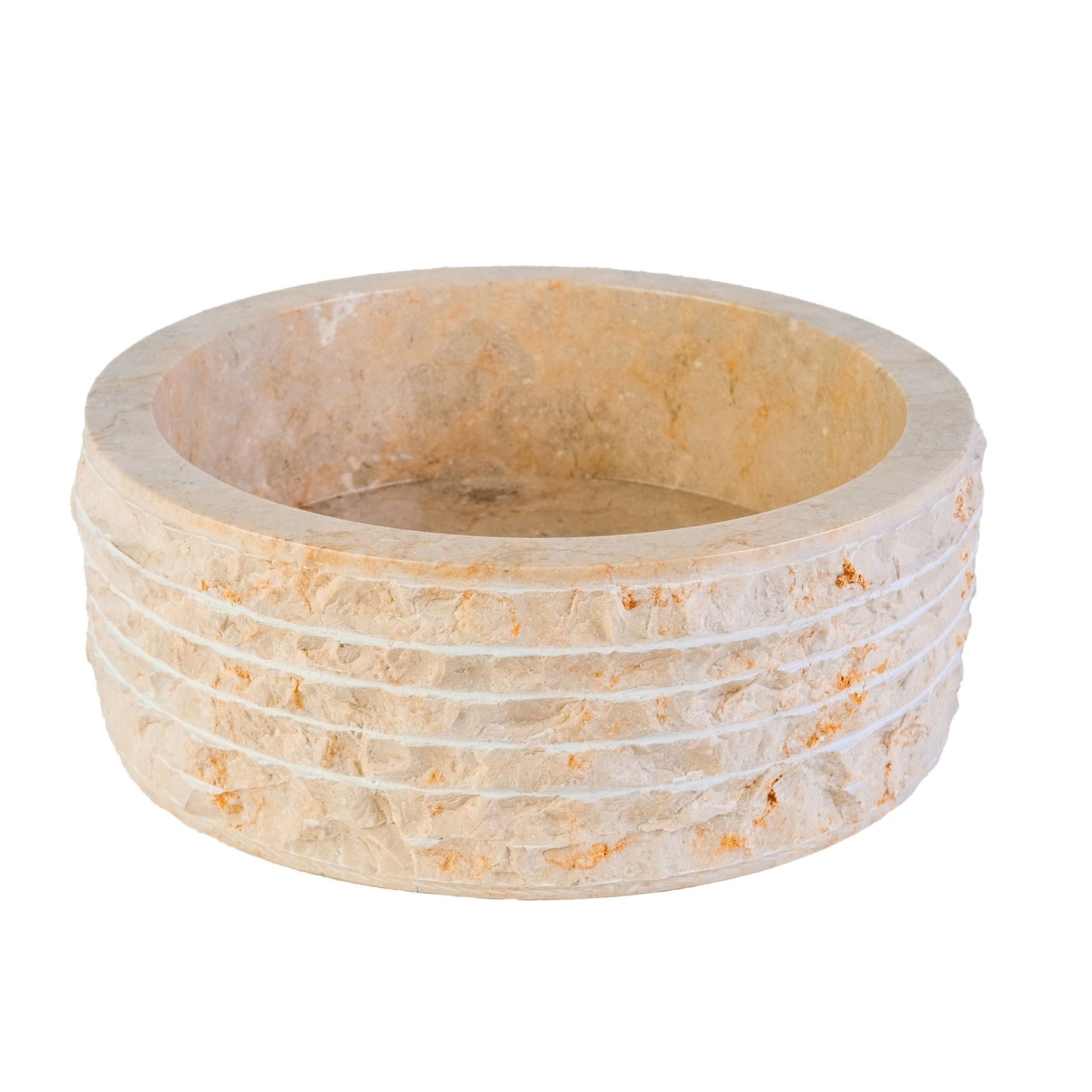 MARBLE ALUR-WASCHBECKEN MIT POLIERTER INNENSEITE