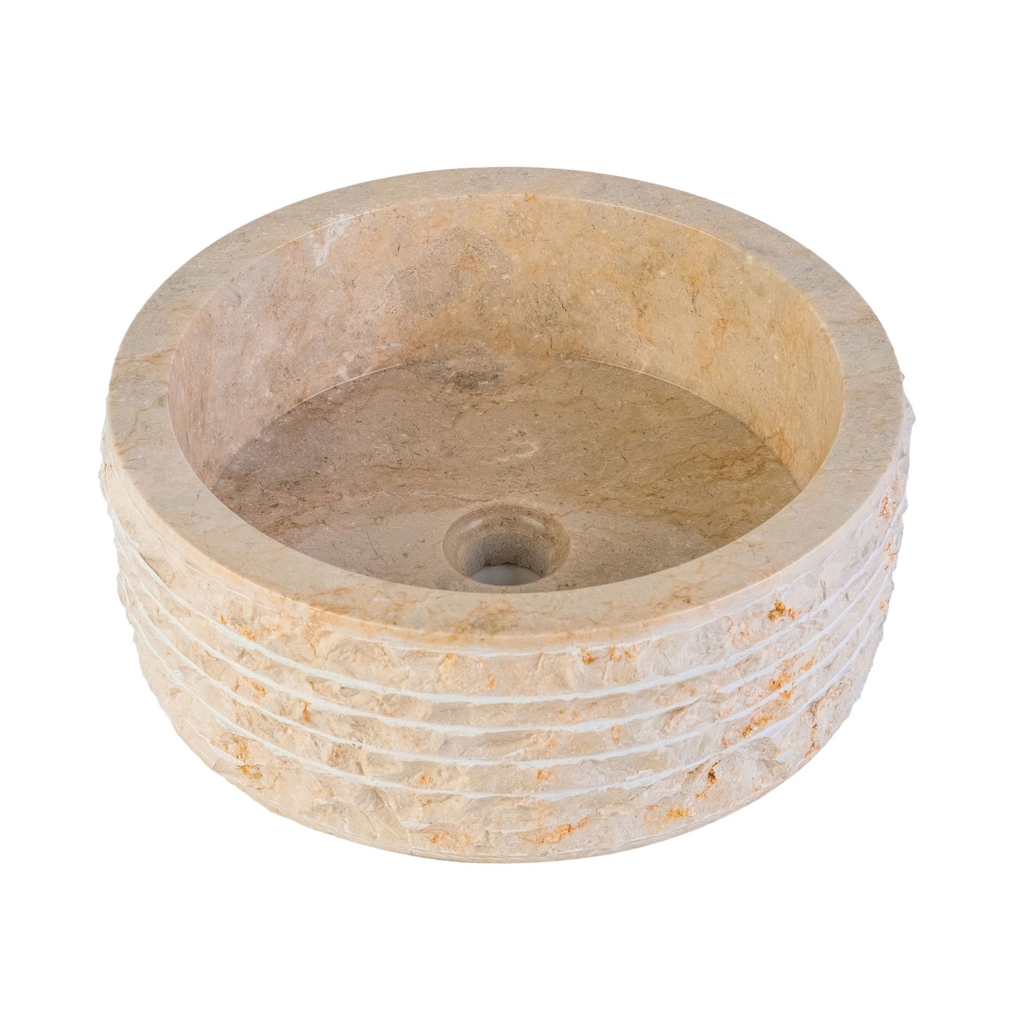 MARBLE ALUR-WASCHBECKEN MIT POLIERTER INNENSEITE