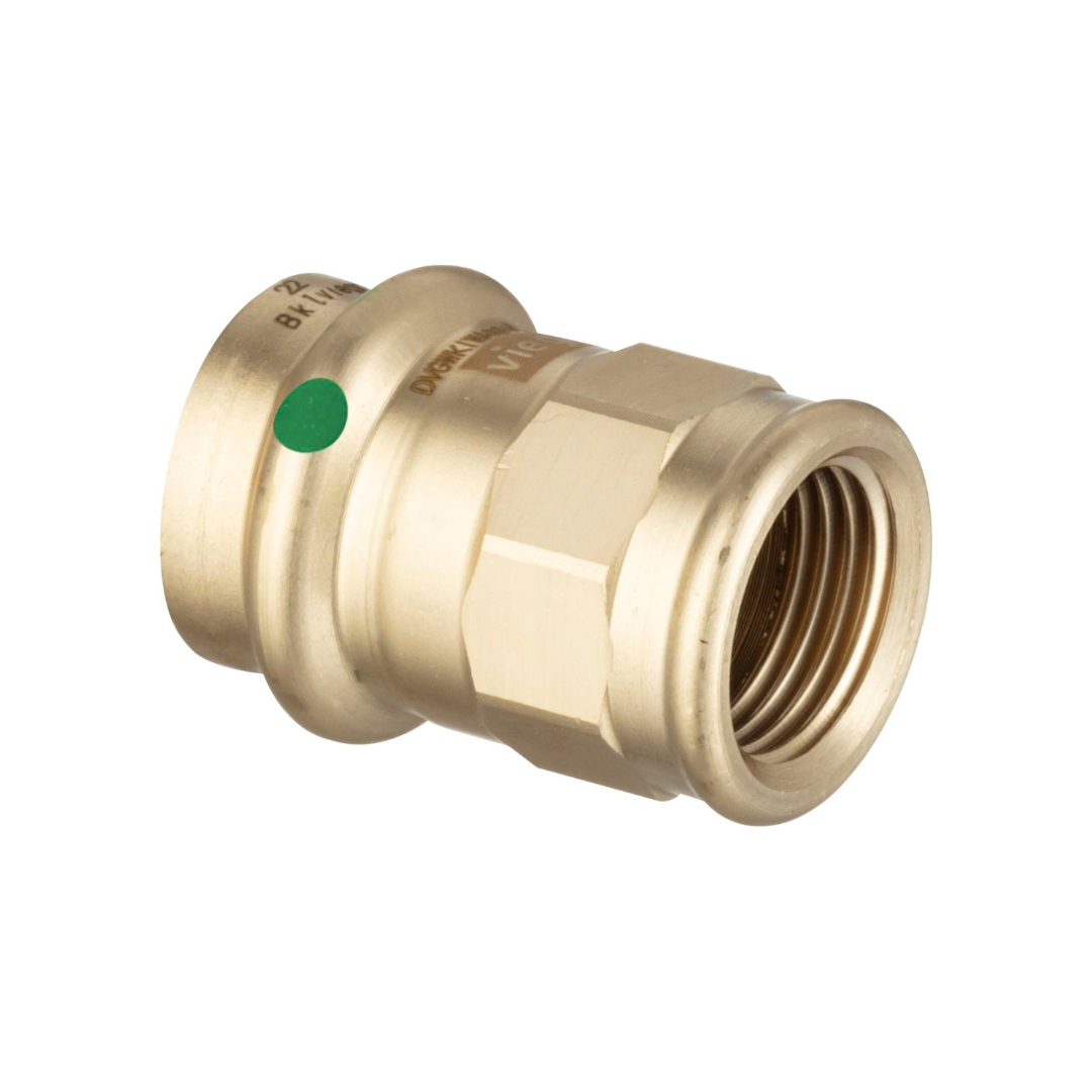 Viega Profipress Wasser Kupfer Pressfitting Übergang mit IG (DVGW)