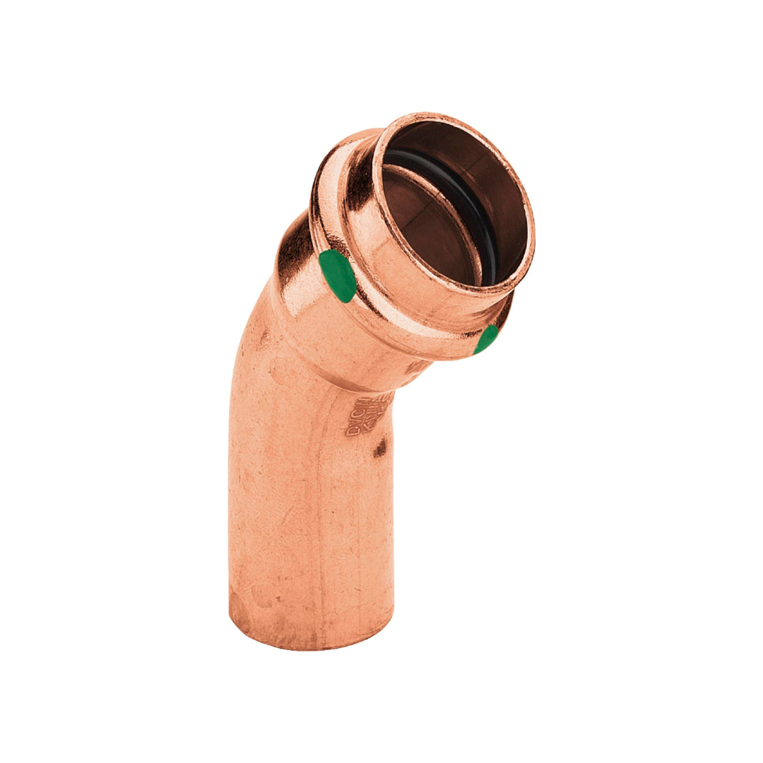 Viega Profipress water copper press fitting elbow 45° IA (DVGW)