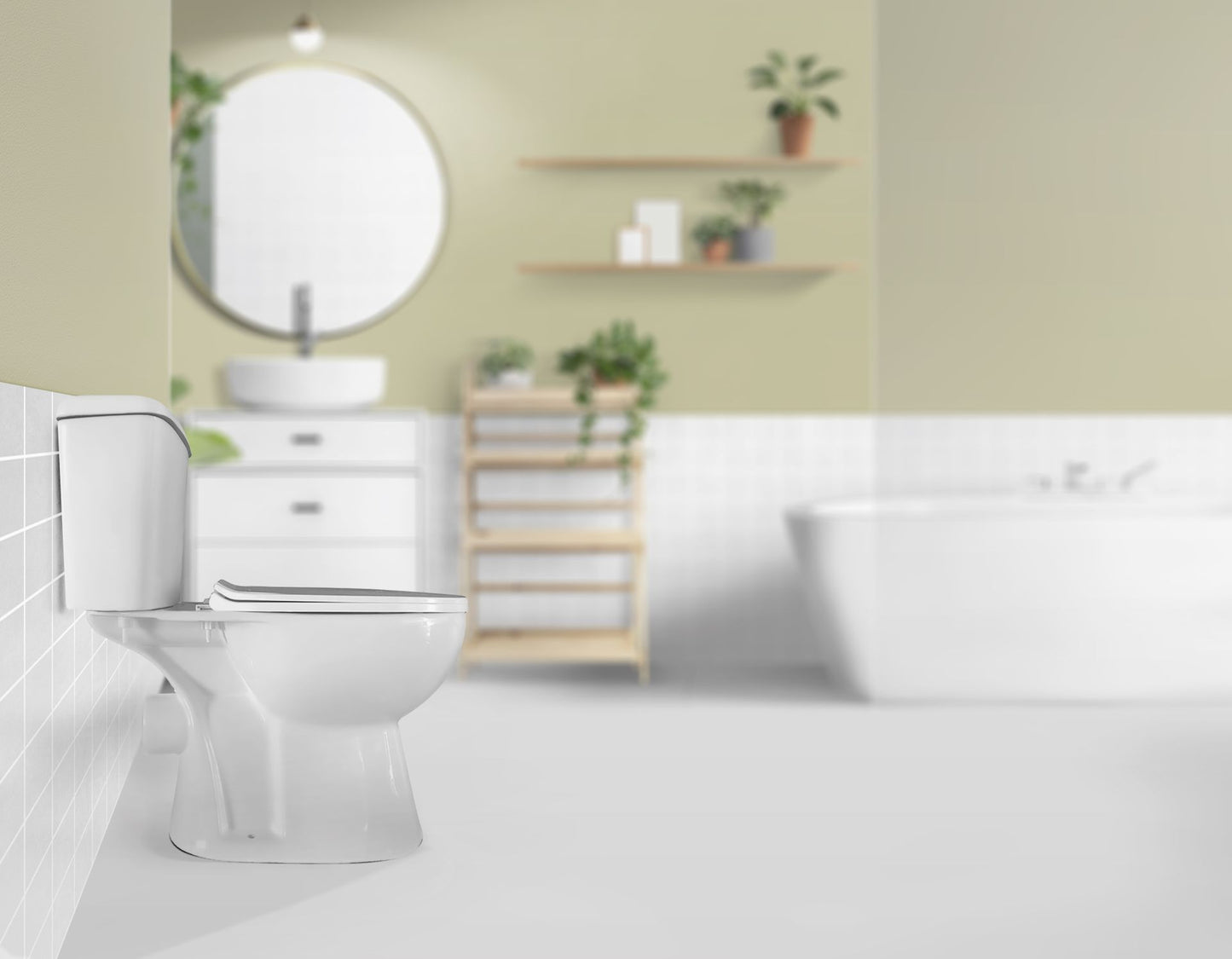 Oase Design rimless shower stand toilet including fitting & toilet seat toilet with Tahret bidet function