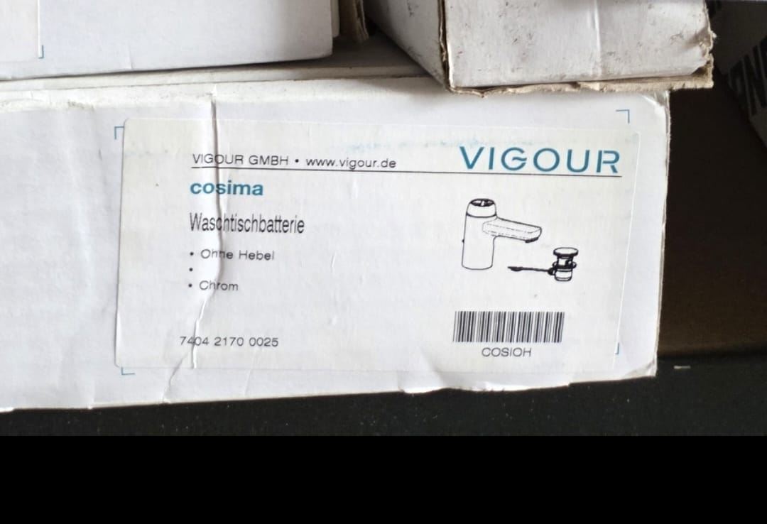 VIGOUR cosima Waschtischbatterie COSI0H Chrom ohne Hebel 7404 2170 0025