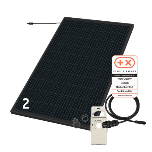 SONNENKRAFTwerk Set Deutschland, 2 Mod. 0,65 kWp, 4 qm