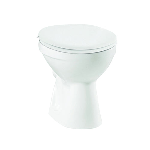 Oase Tiefspül-Stand-WC mit WC-Sitz und Spülkasten Ablauf waagerecht