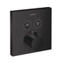 Hansgrohe Unterputz Dusch-Set Raindance Schwarz Matt mit Decken- oder Wandanschluss