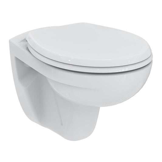 Ideal Standard Eurovit Wand-WC mit WC-Sitz, weiß