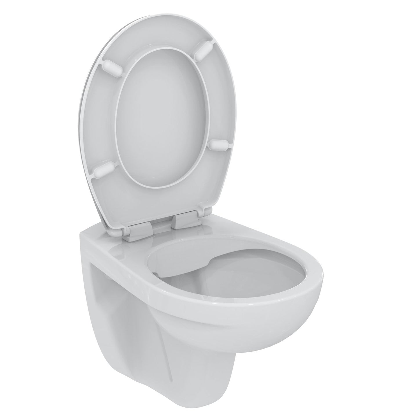 Ideal Standard Eurovit Wand-WC mit WC-Sitz, weiß