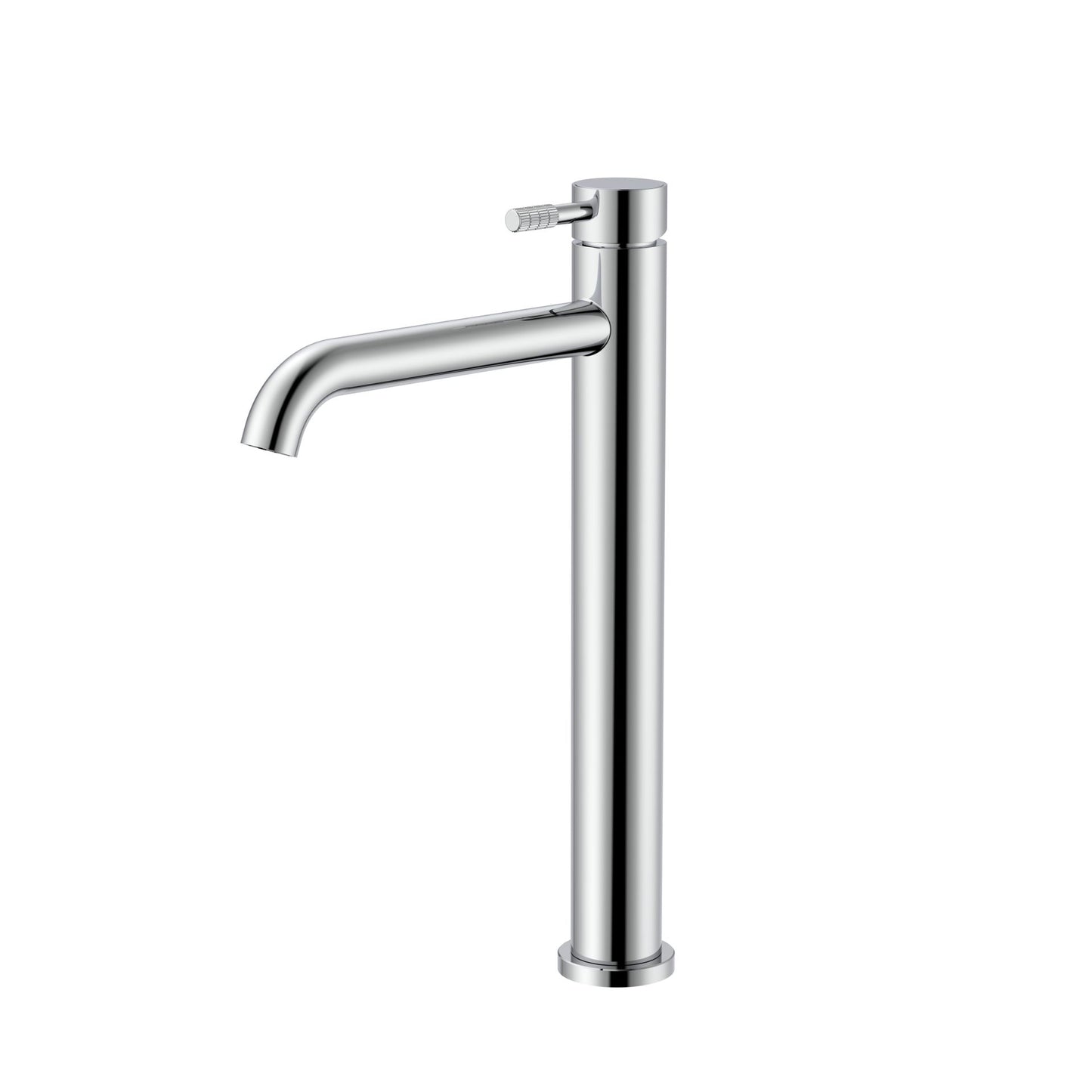 Oase ST Stria Waschtischmischer – High Rise – Cold Start – Ribbed Handle – Chrome