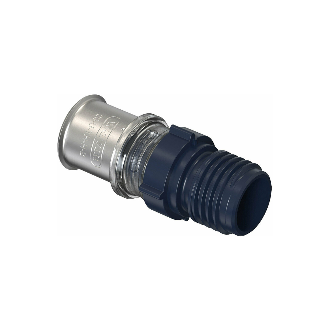 Wavin Pressfitting Tigris K5 Übergang AG (DVGW)
