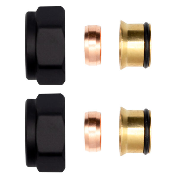 Compression fitting brass 3/4" for copper pipes 15mm