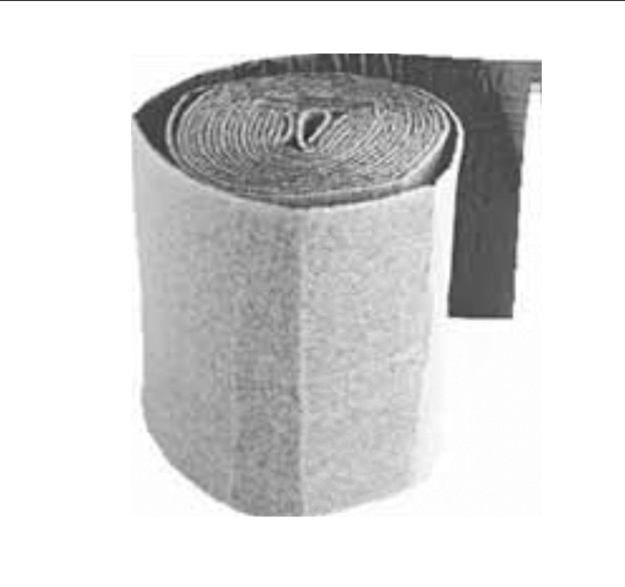 Wrapping felt insulation strips self-adhesive 100x2mm pipe insulation 100/2 3.6m