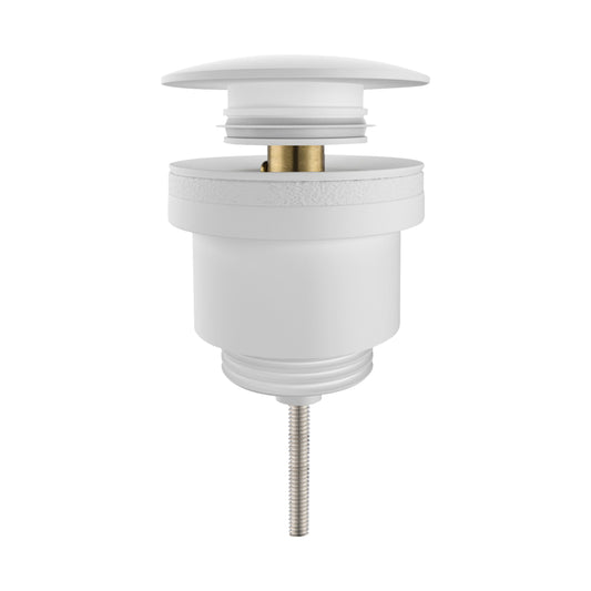 Oase Design Push-Open Drain Valve White