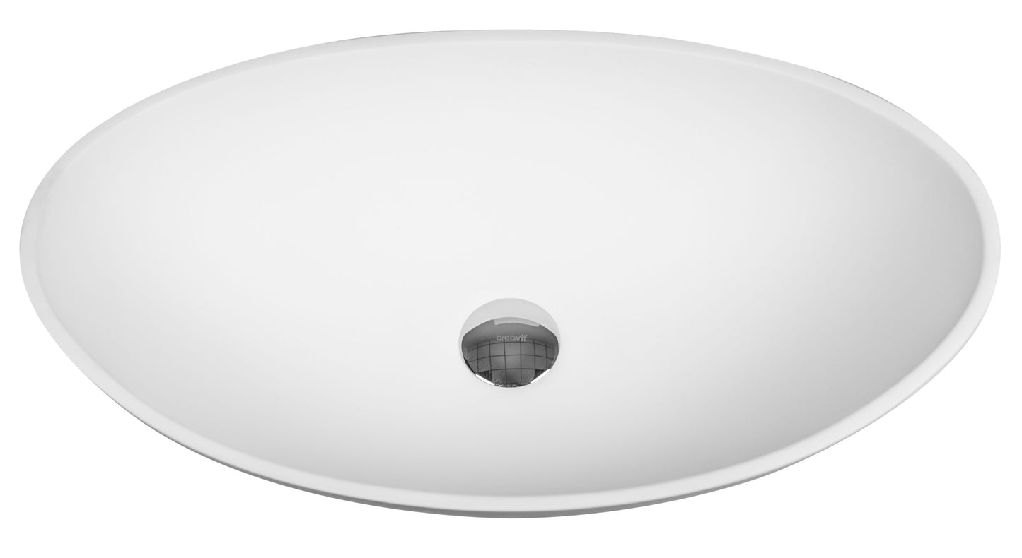 Vasque pour lavabo Oase Classic en fonte minérale