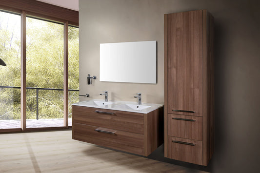 Tropica vanity unit with high-quality metal drawers