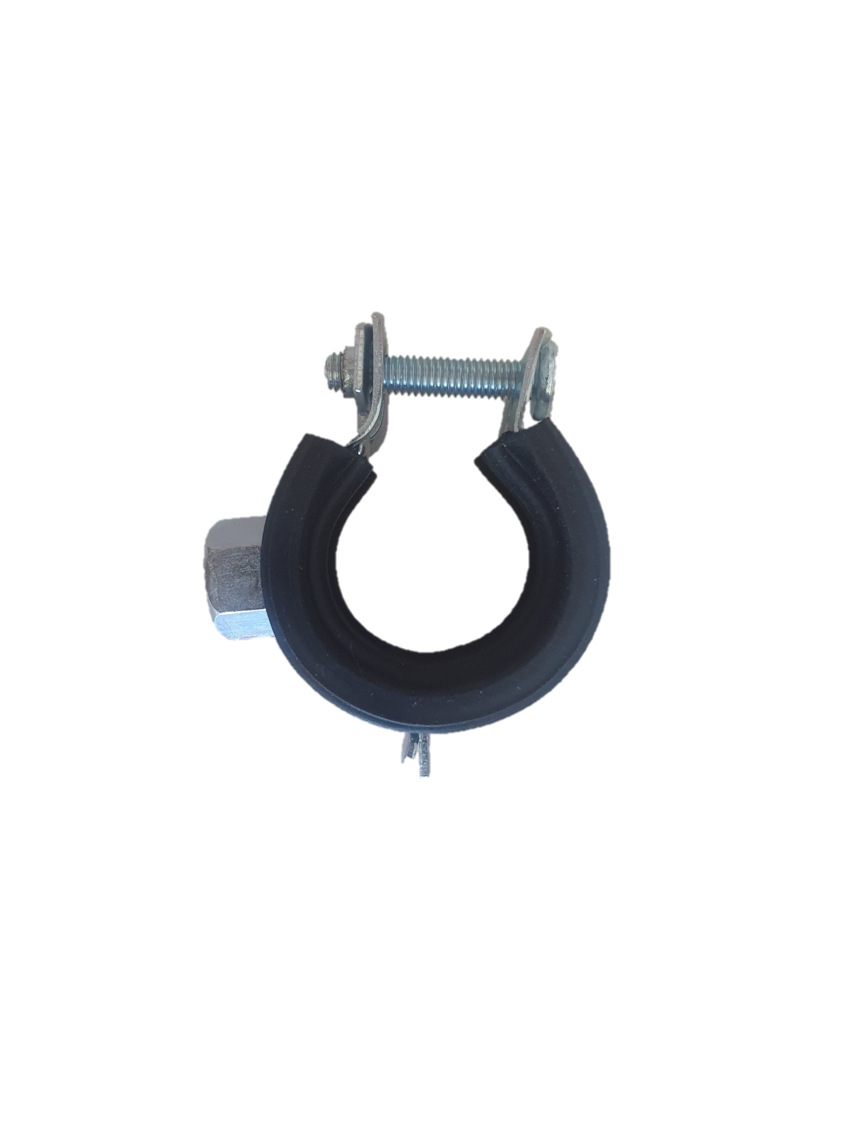 Colliers de serrage Colliers de serrage avec vis inclinable et insert d'isolation acoustique 12-116 mm