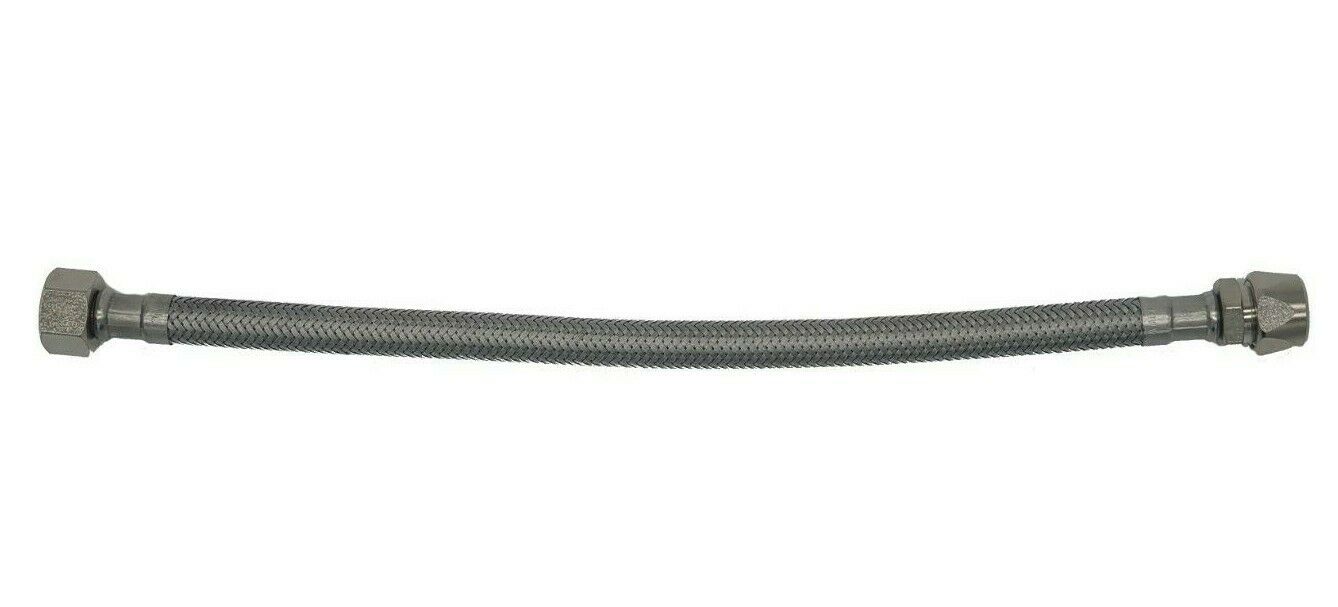 Flex Verlängerung 3/8 x 3/8 & RS Panzerschlauch DVGW aus Edelstahl 150-500mm