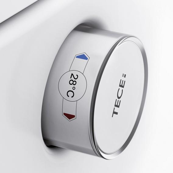WC suspendu à fond creux Oase, avec fonction douche SET, avec abattant chaud/froid