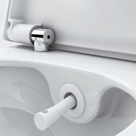 WC suspendu à fond creux Oase, avec fonction douche SET, avec abattant chaud/froid