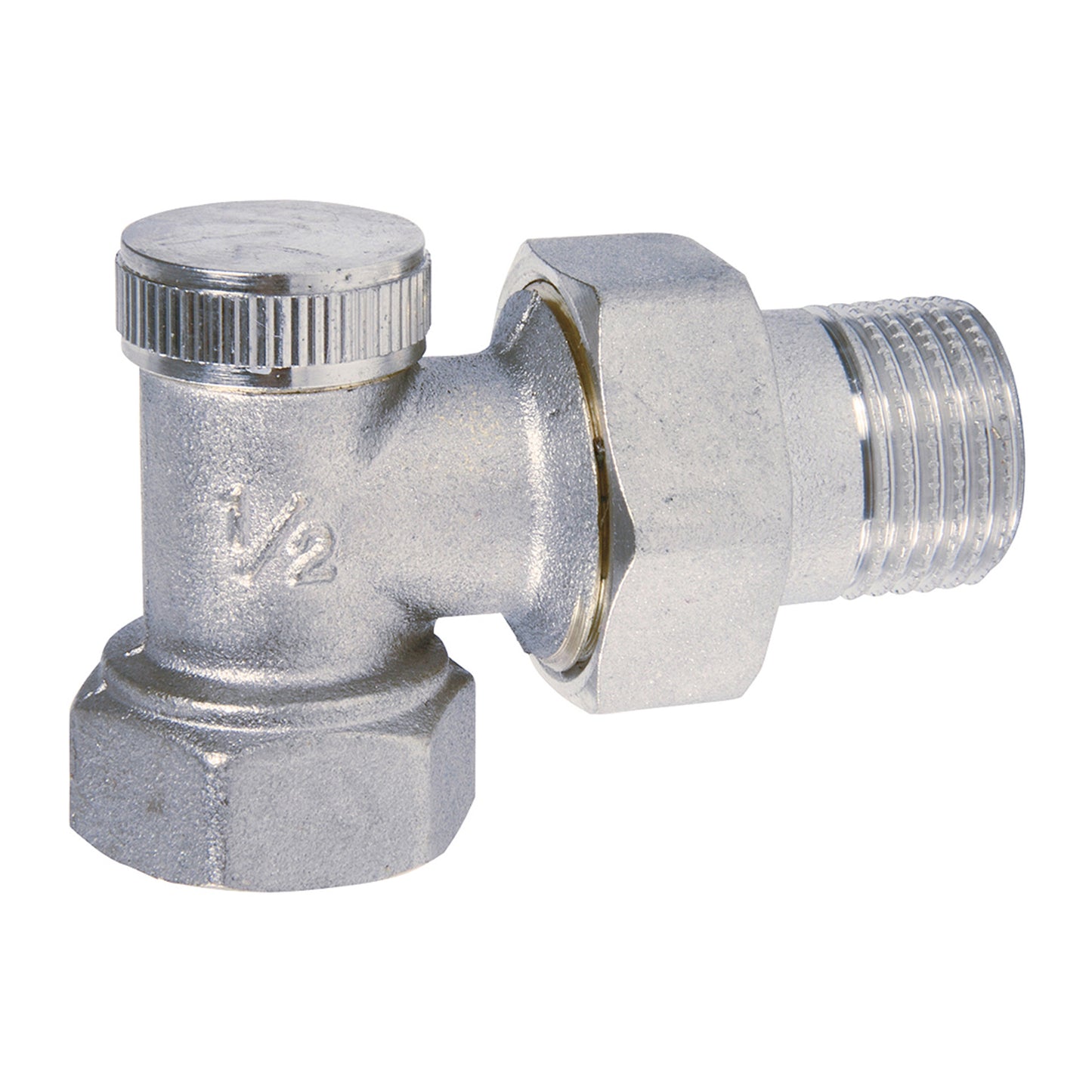 Verchromter, regulierbarer Winkel 4501 - 3/8"