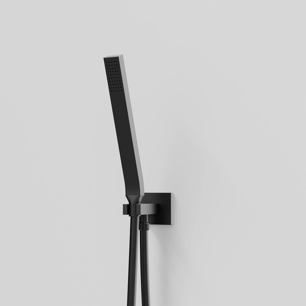 Handbrausegarnitur – Stabhandbrause mit integriertem Brauseanschlussbogen