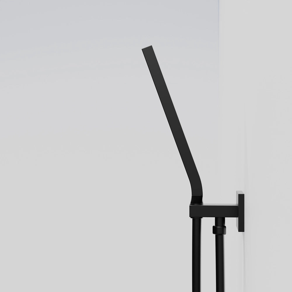 Handbrausegarnitur – Stabhandbrause mit integriertem Brauseanschlussbogen