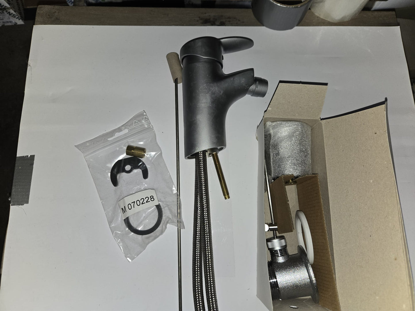 Hansa HANSAPOLO Bidetbatterie 70073283 Mattchrom