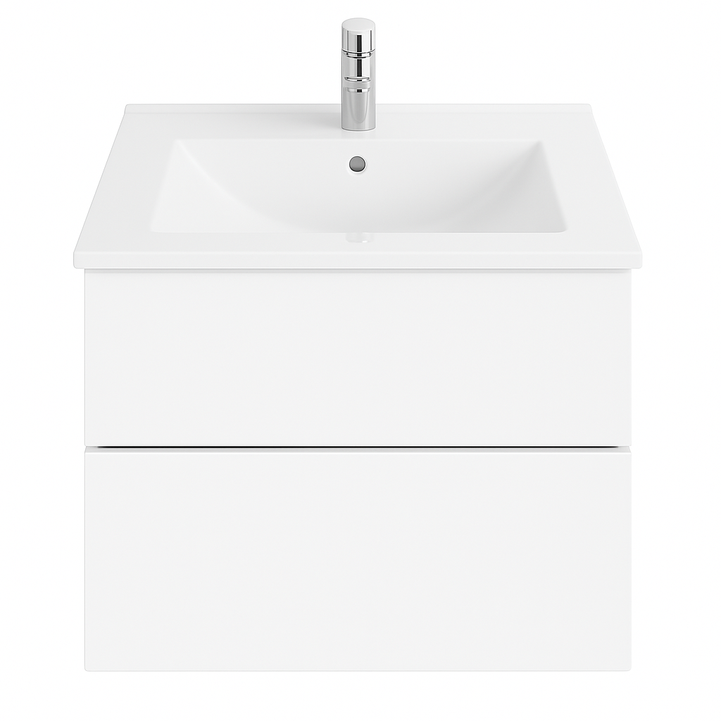 Oase Classic Set Unterschrank inkl. Waschtisch mit hochwertigen Metallschubladen von Hettich (BetaZ)