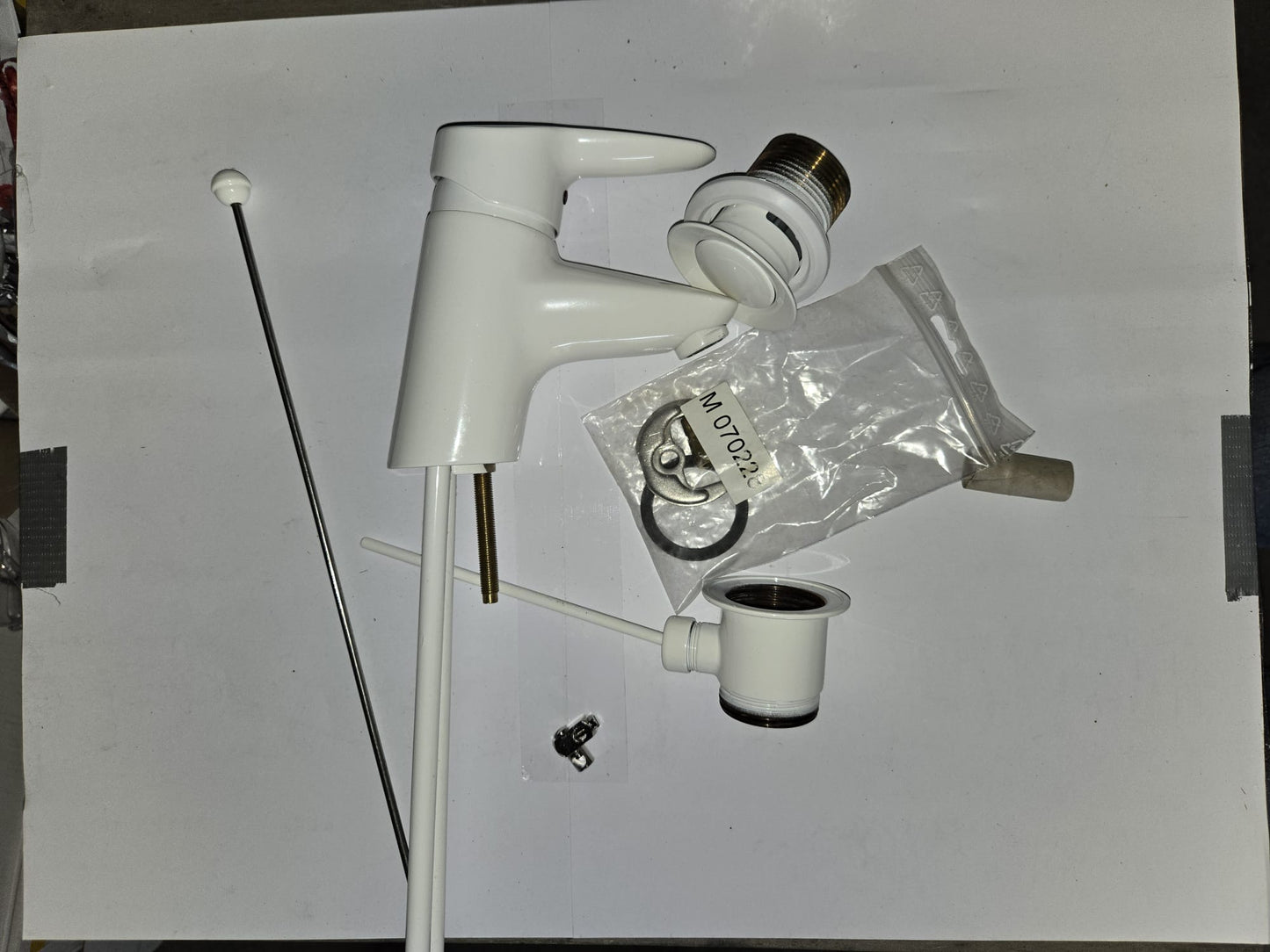 Hansa RONDA Style Waschtischbatterie 76542101 Weiß