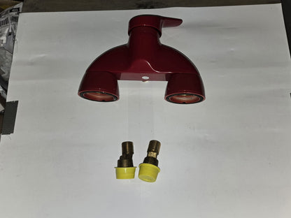 Hansa HANSARONDA Brausebatterie 03670100 Rot Aufputz