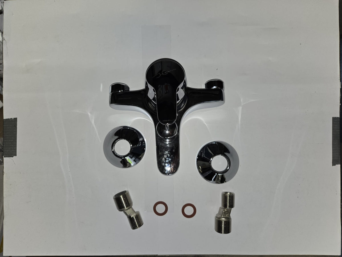 Hansa HANSAPRADO Wannenfüll- und Brausebatterie 01442101 Chrom