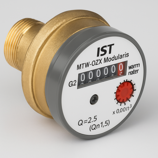 IST Messkapsel G2" MTW-OZX Modularis – Warmwasser – Q3 2.5 (Qn 1.5)