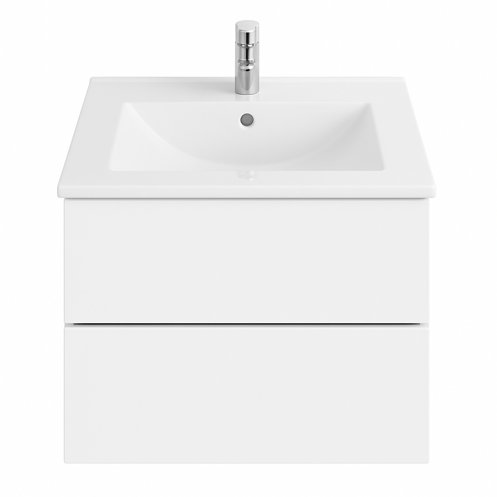 Oase Classic Set Unterschrank inkl. Waschtisch mit hochwertigen Metallschubladen von Hettich (BetaZ)