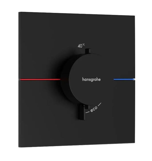 Hansgrohe ShowerSelect Comfort - Unterputz-Thermostatarmatur, schwarz matt 15574670