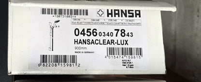 Hansa HANSACLEAR Wandstangengarnitur 045603407843 Chrom