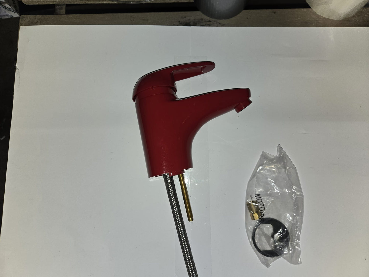 Hansa HANSADISC Waschtischbatterie 01072204 Rot