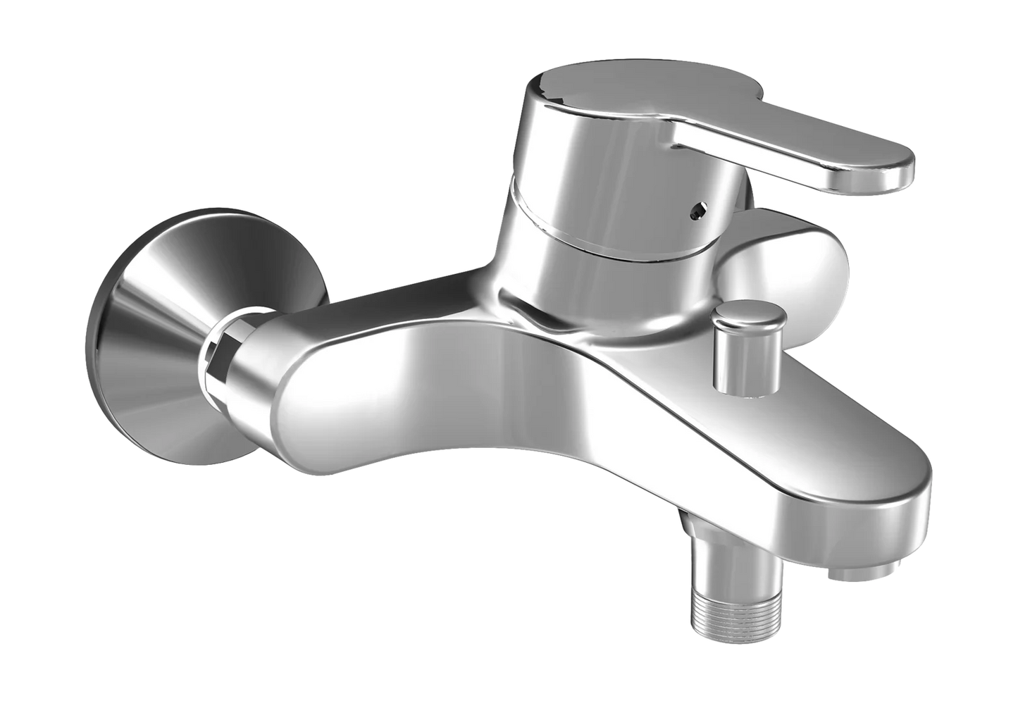 Hansa HANSAPRADO Wannenfüll- und Brausebatterie 01442173 Chrom