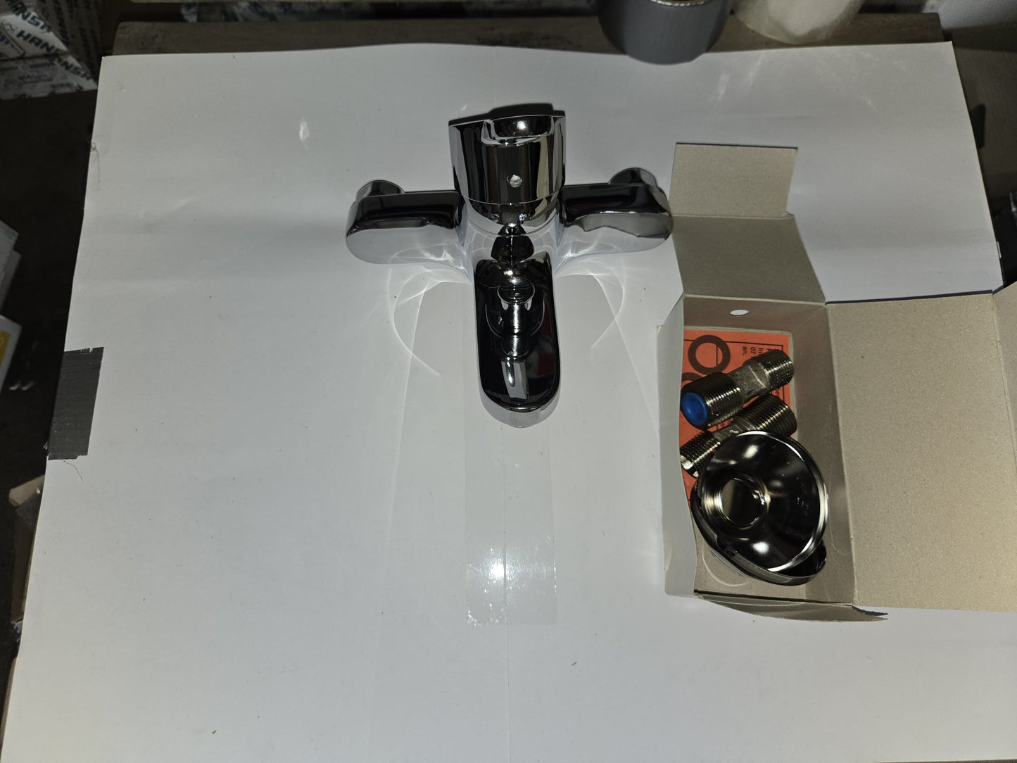 Hansa HANSAPRADO Wannenfüll- und Brausebatterie 01442173 Chrom