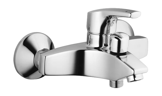 Hansa HANSAPOLO Wannenfüll- und Brausebatterie 51442103 Chrom Aufputz